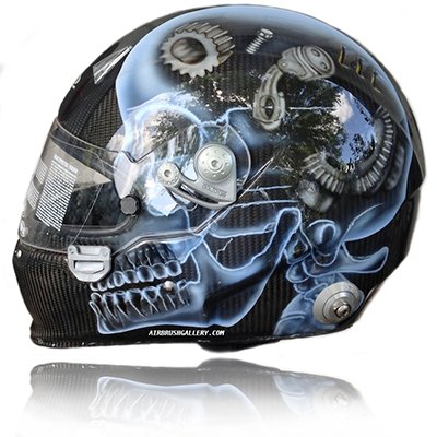 Sparco race helmet X-Ray theme